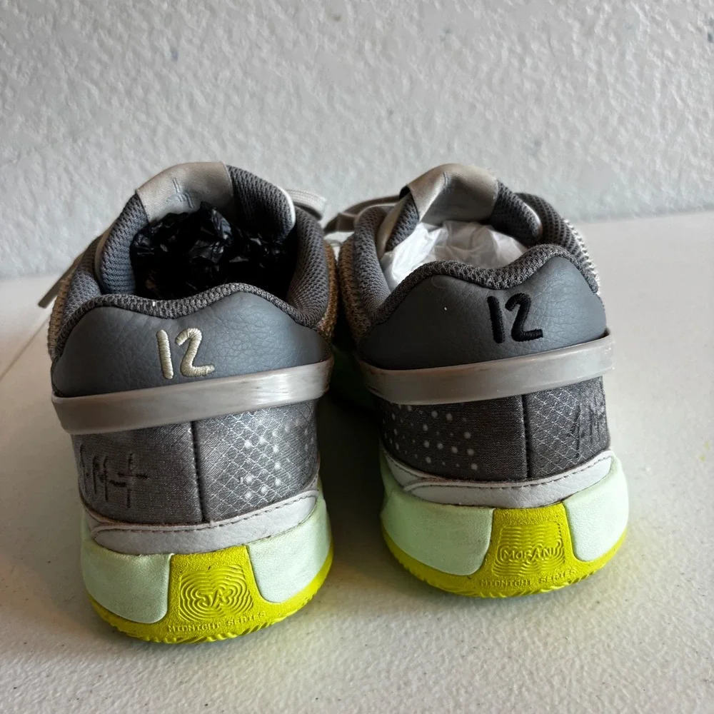 Nike Ja 1 Day One Basketball Shoes Citron Tint Grey DR8785-001 Men 6.5Y Womens 8